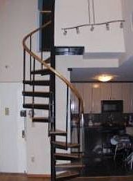 kitchen/staircase