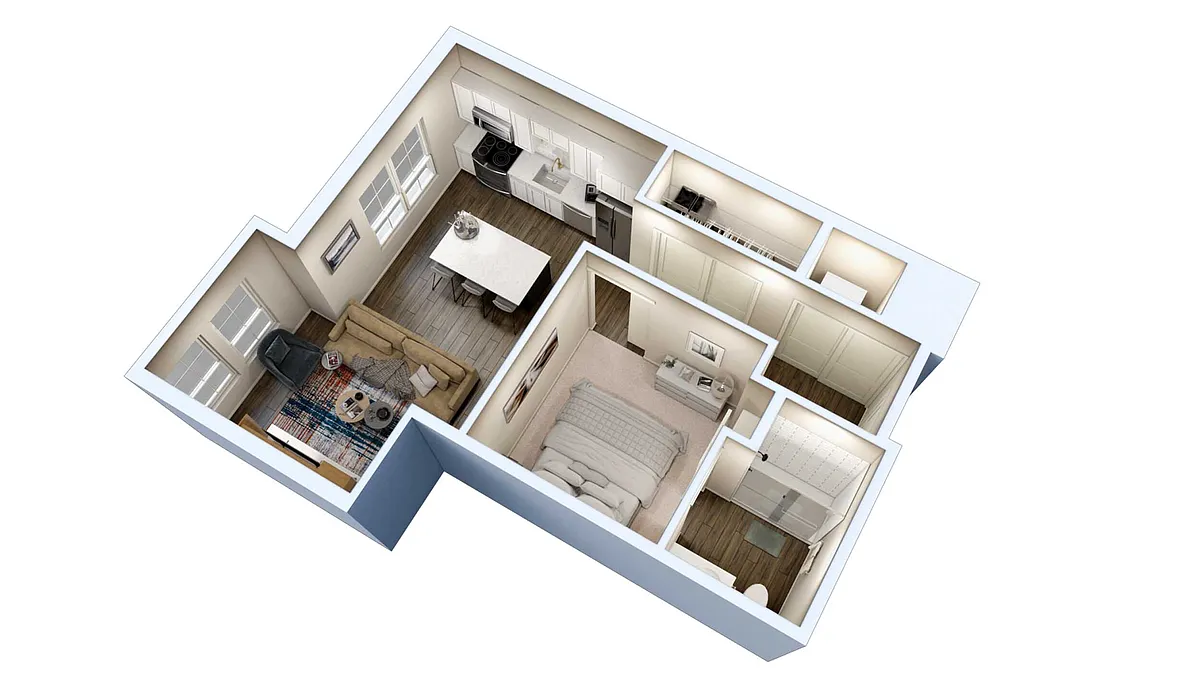 Floor plan E1
