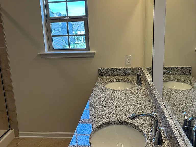 Master Bathroom with his and hers vanities