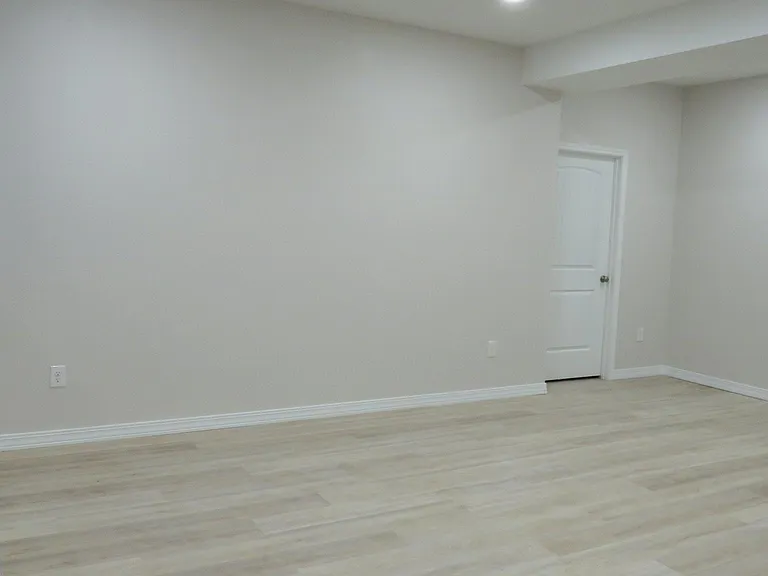 Basement living area