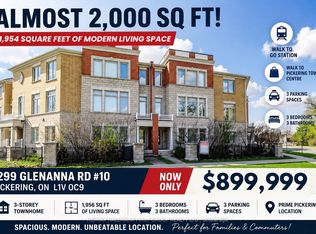 1299 Glenanna Rd #10, Pickering, ON L1V0C9