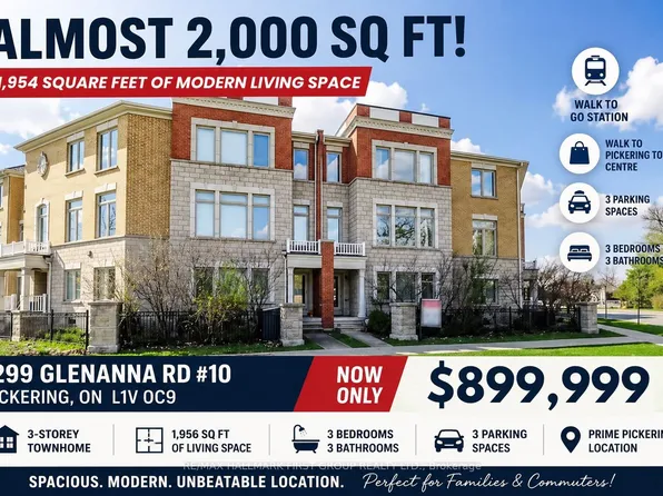 1299 Glenanna Rd #10, Pickering, ON L1V 0C9