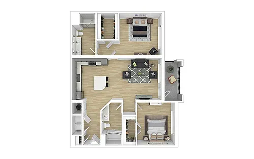 Floor plan Flagler