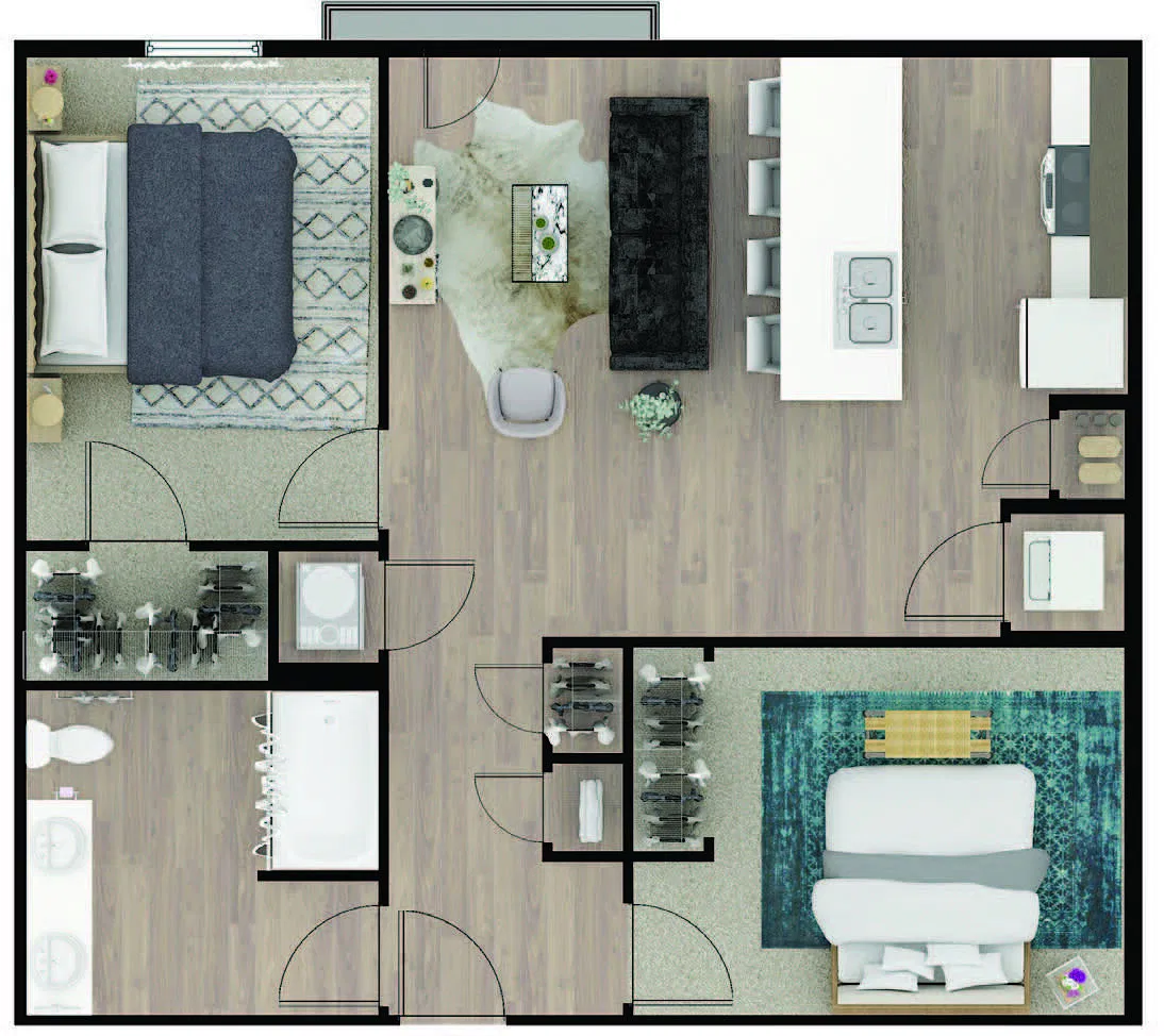 Floor plan White