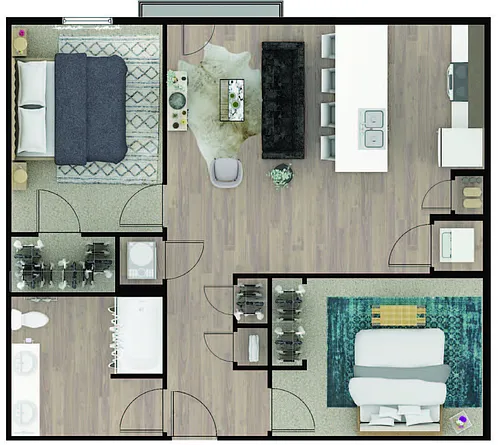 Floor plan White