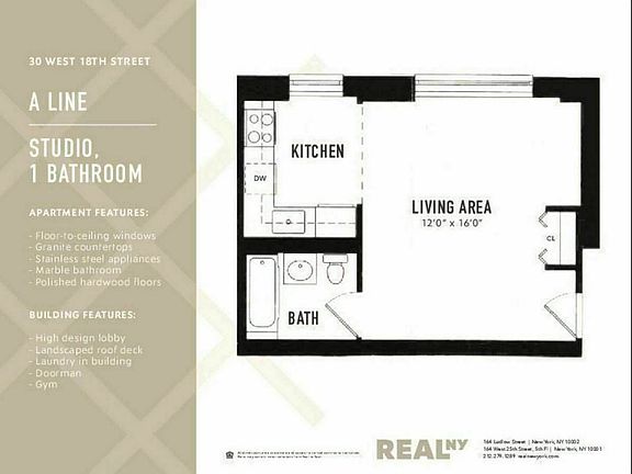 2nd image of 30 W 18th St APT 3A