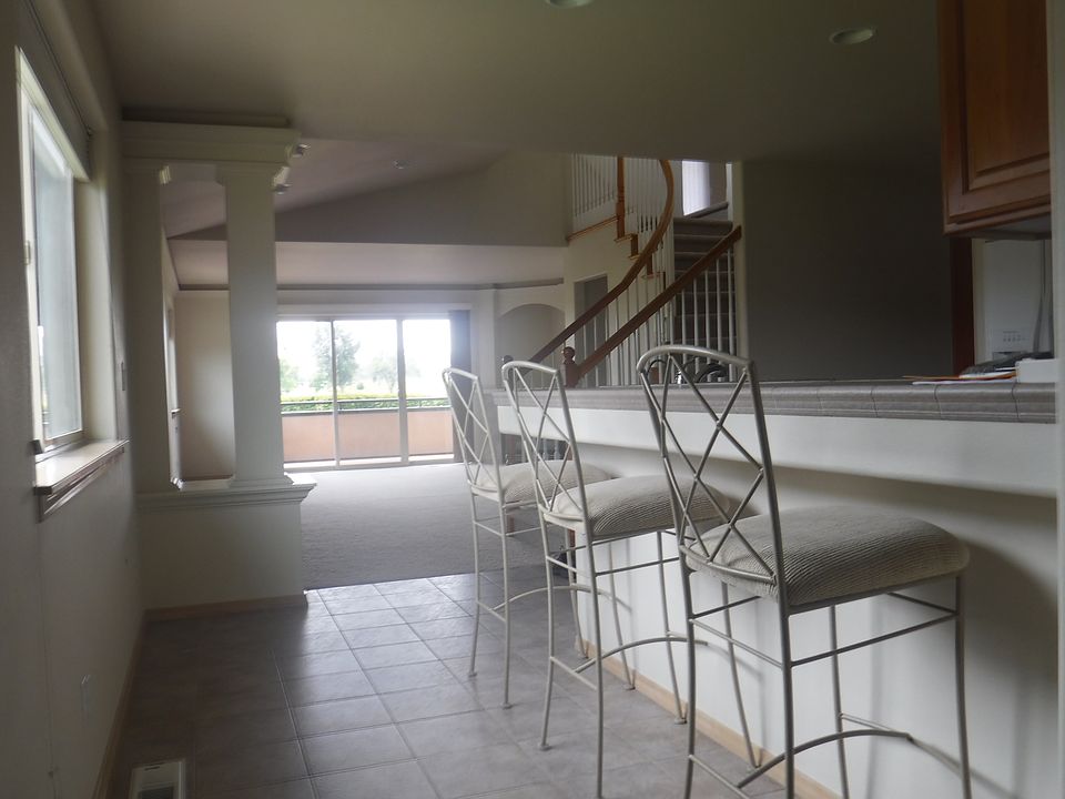 From the entry way