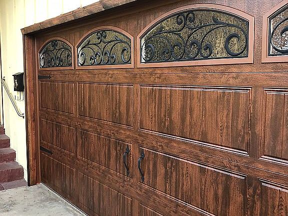 Brand new garage door 