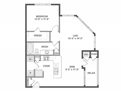 Floor plan A4a