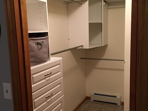 Refinished Master Bed Closet