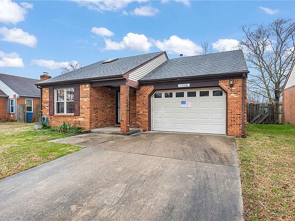 Oversized garage and driveway