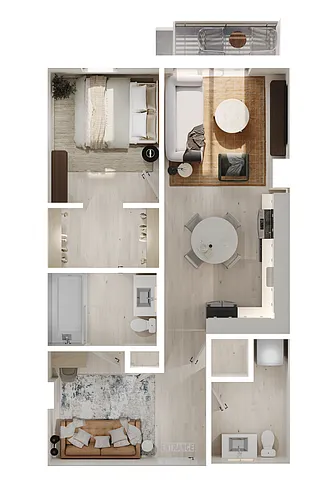 Floor plan B3