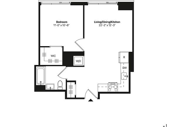 2nd image of 55 Willoughby St #23D