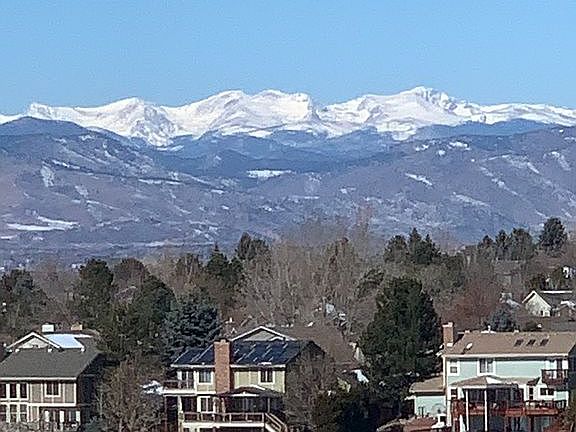 Winter Mountain View 