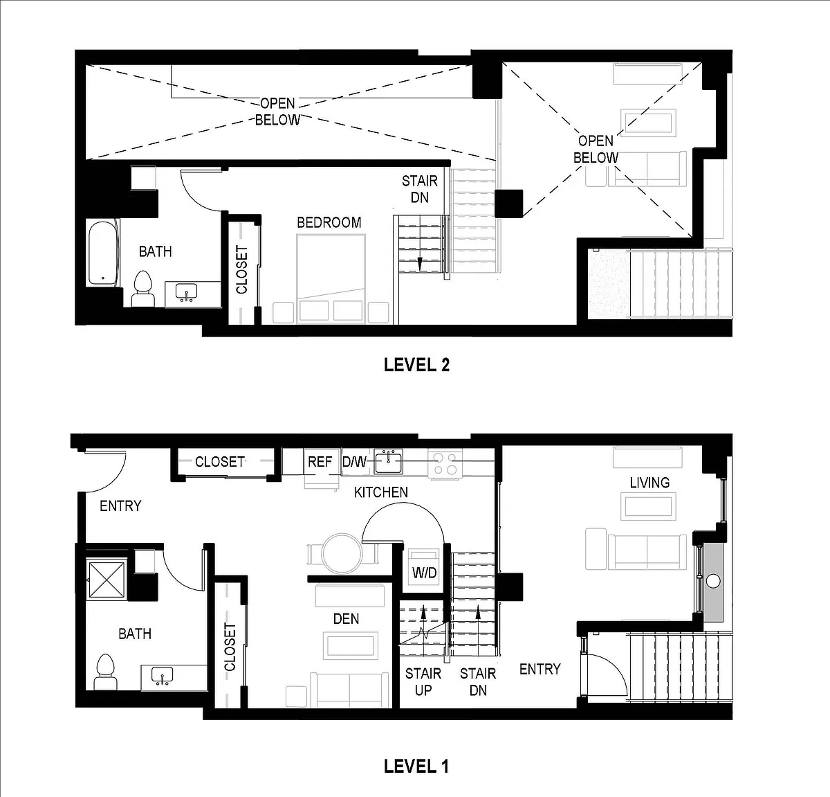 Floor plan TH - TH1F