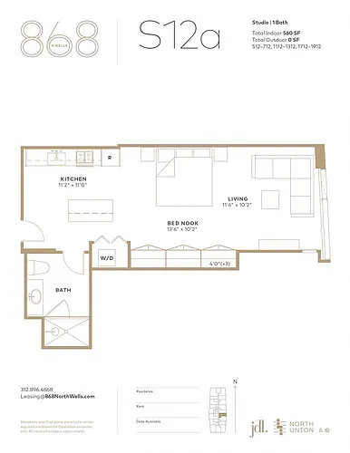 Floor plan S12A