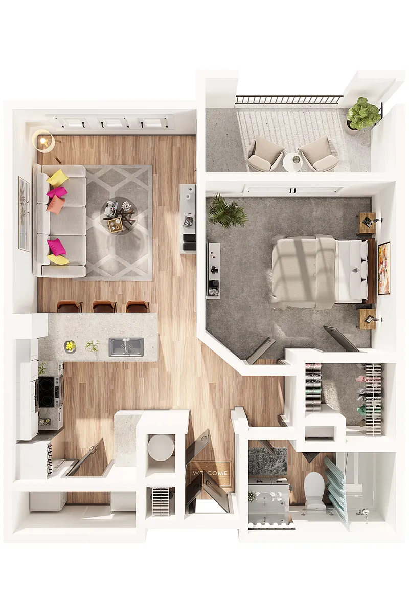 Floor plan A1