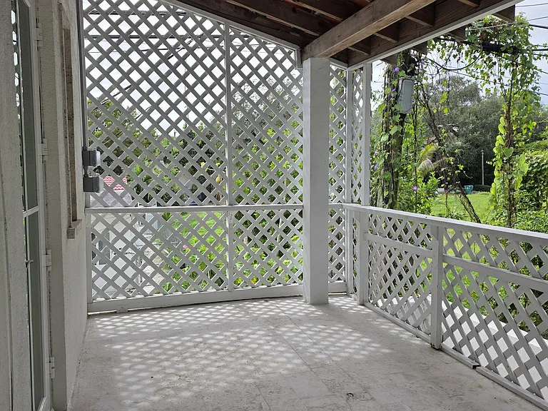 Private balcony