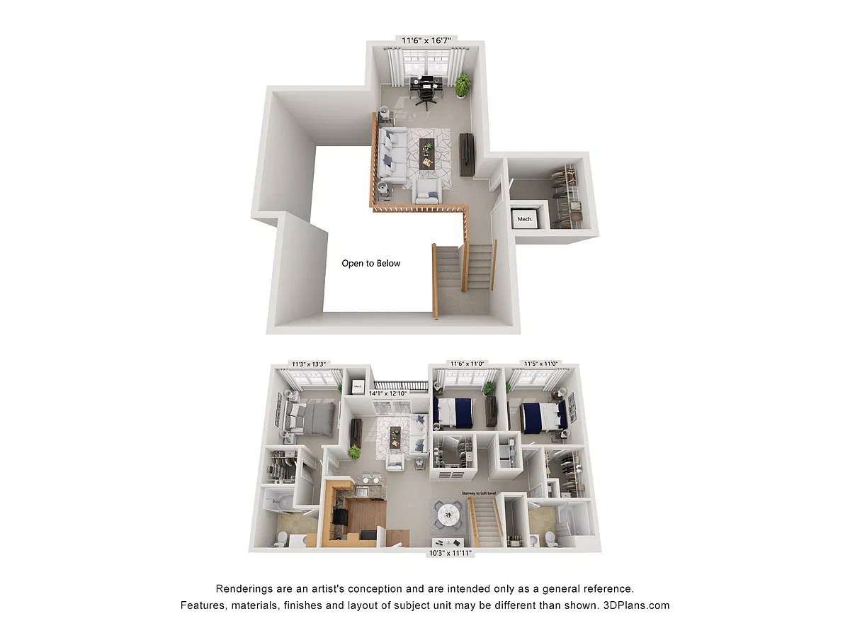 Floor plan C3 Loft