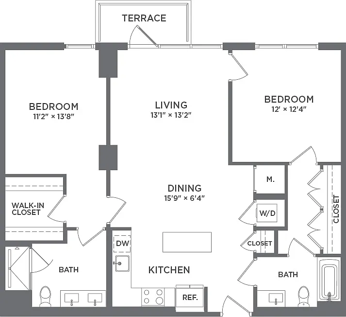 Floor plan B2 PH