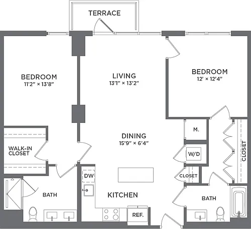 Floor plan B2 PH