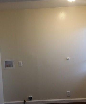 Washer and Dryer Hook-Up in Unit