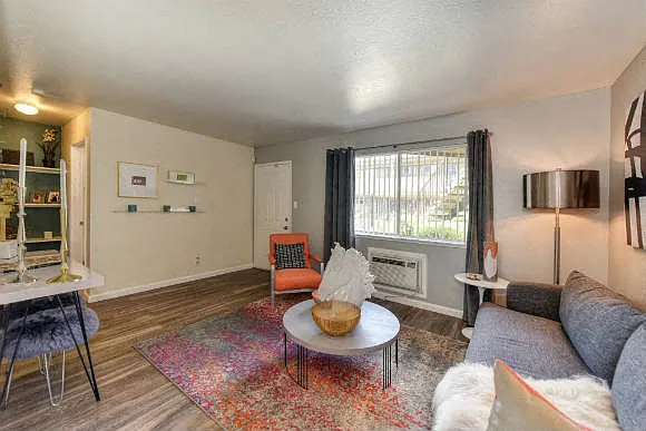 The Douglas Entry & Living Room