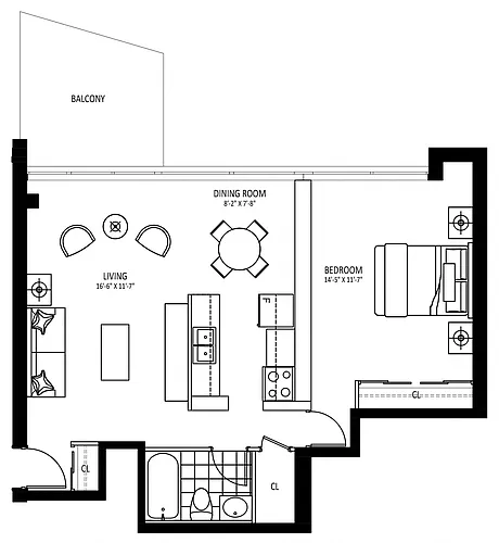 Floor plan 2307