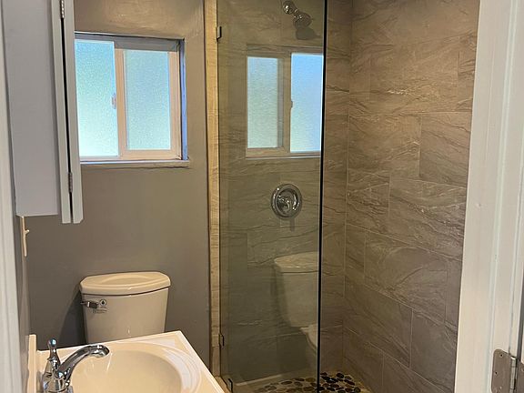 bathroom and shower