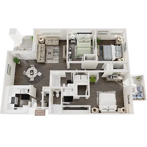 Floor plan Floor Plan D