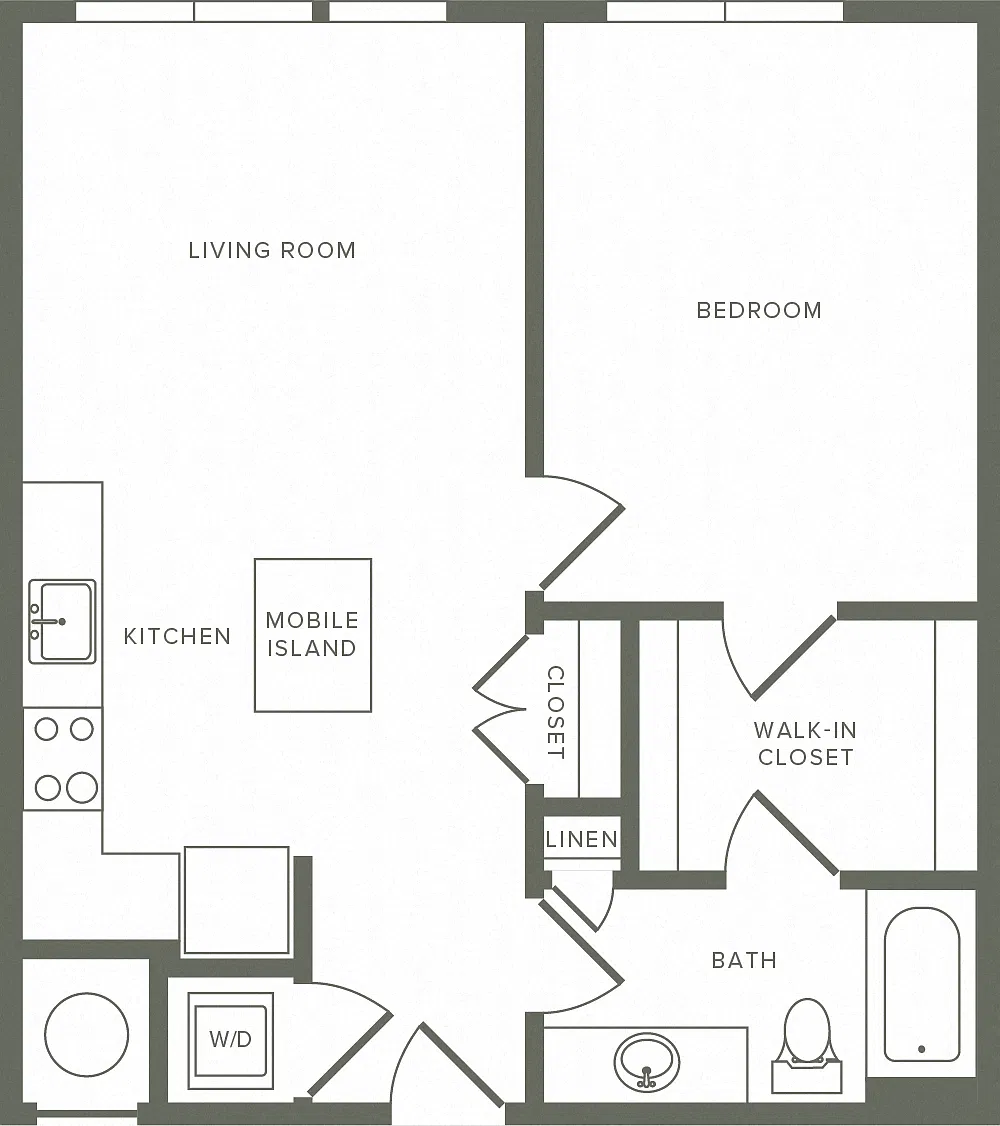 Floor plan A1C