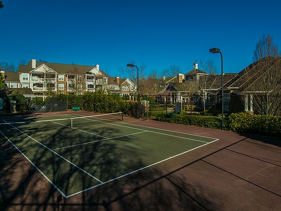 Lighted Tennis Court