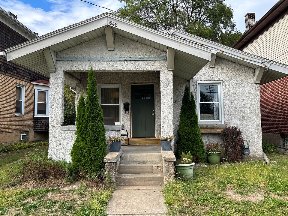 Front entrance with small porch
