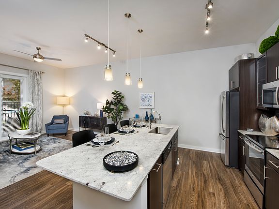 Open Concept Kitchen & Living Room