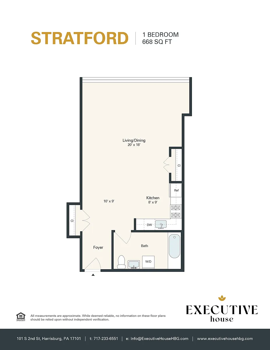Floor plan The Stratford
