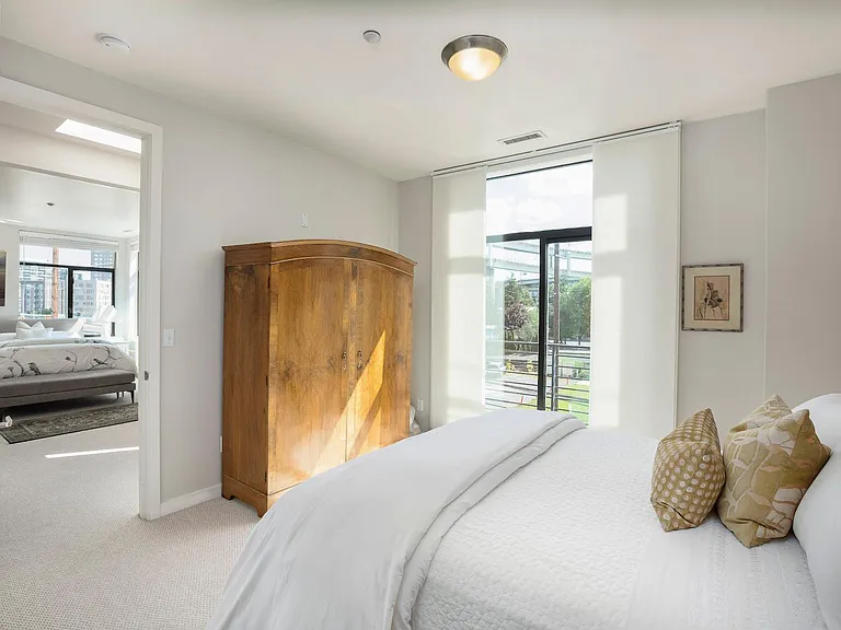 Second Bedroom with walk-in closet.