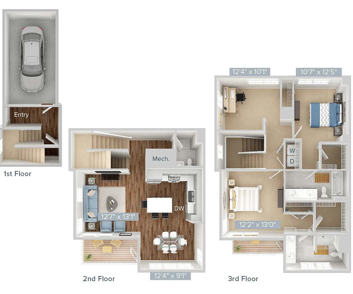 Floor plan B7D-1692