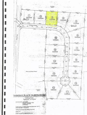 1st image of 0 Parkway Pl Lot 3