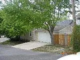 Garage and drive from 46th street side - 4547 State Line Rd