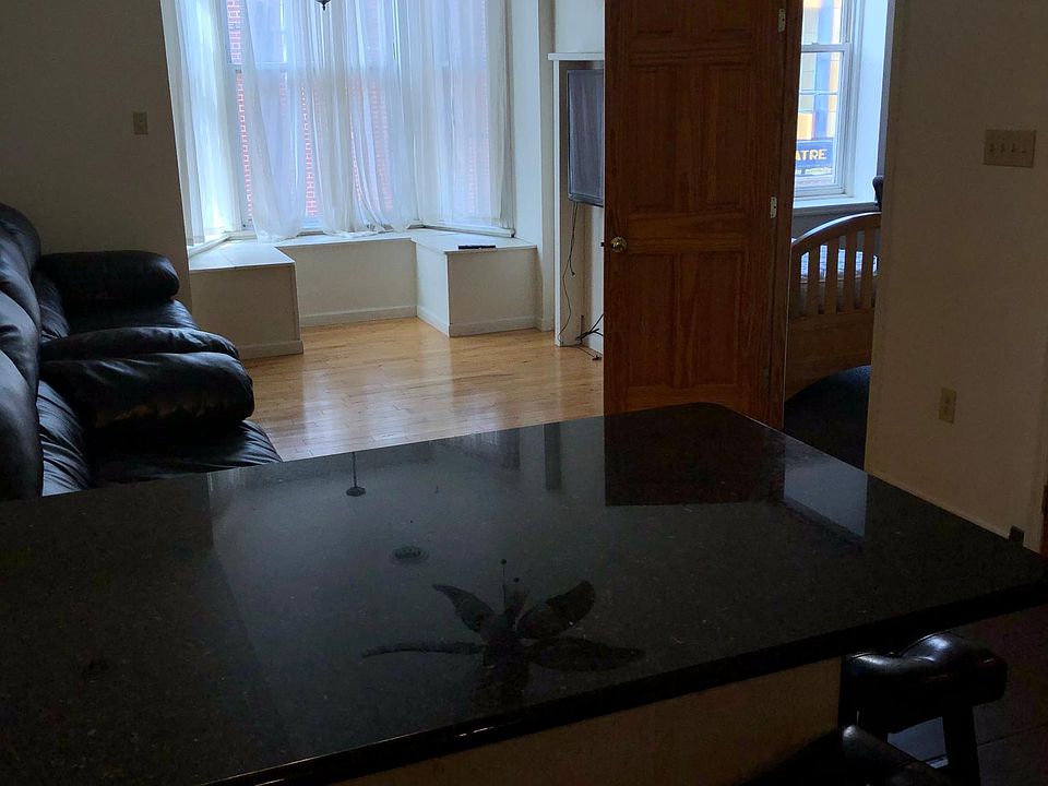 Living Room with Island Bar