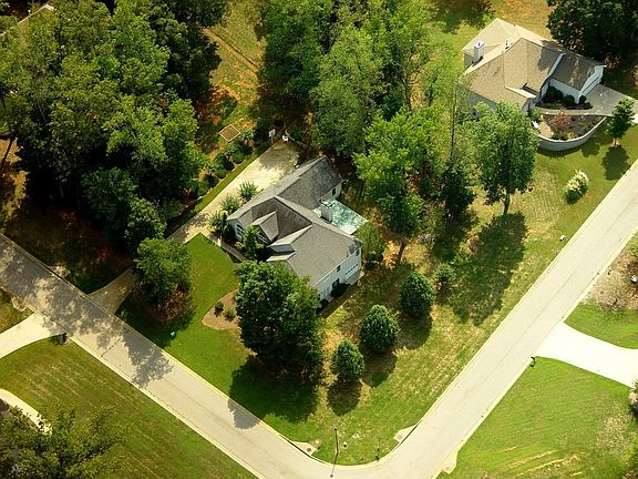 Aerial view of property