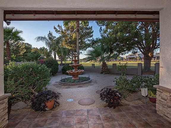 Out of back patio door