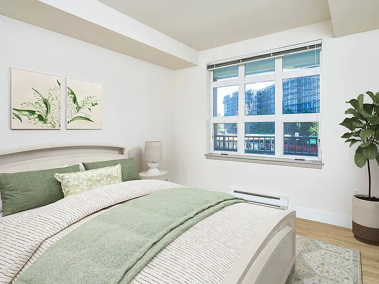 Bedroom with Hard Surface Flooring