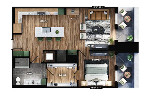 Floor plan A7-T