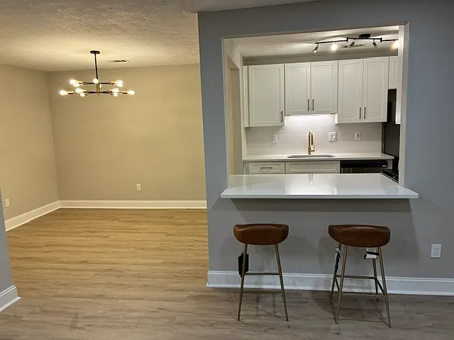 Kitchen with Dinning are