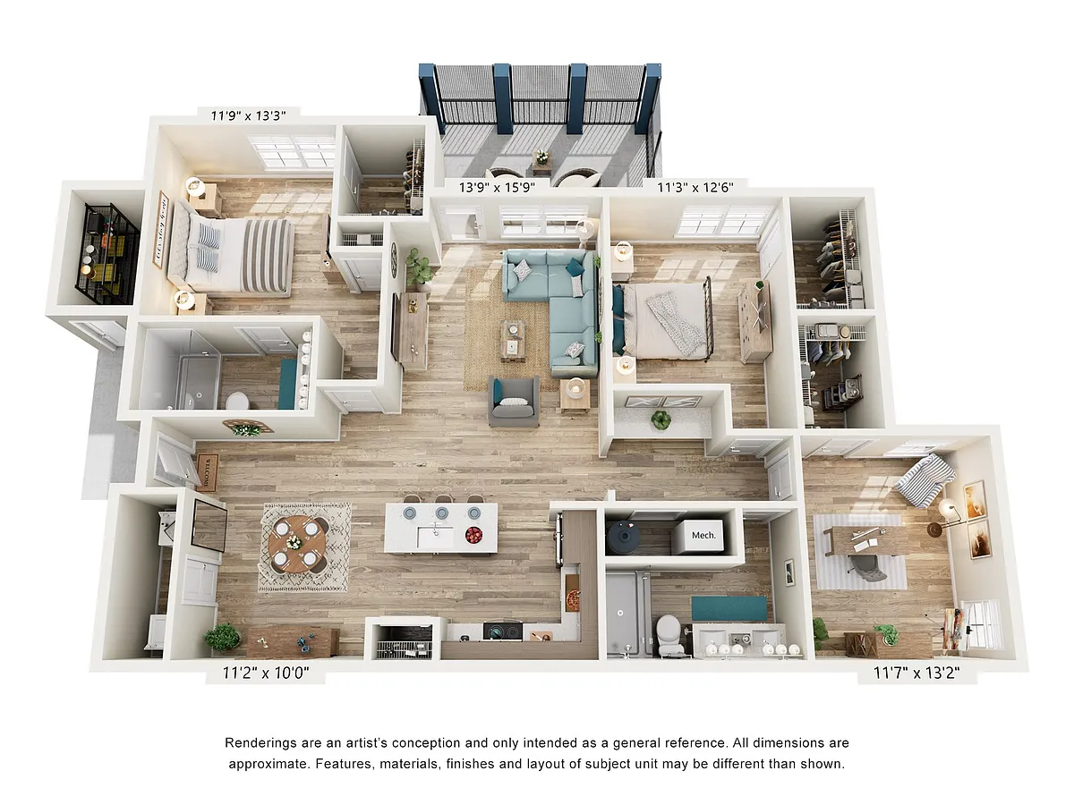 Floor plan Seascape