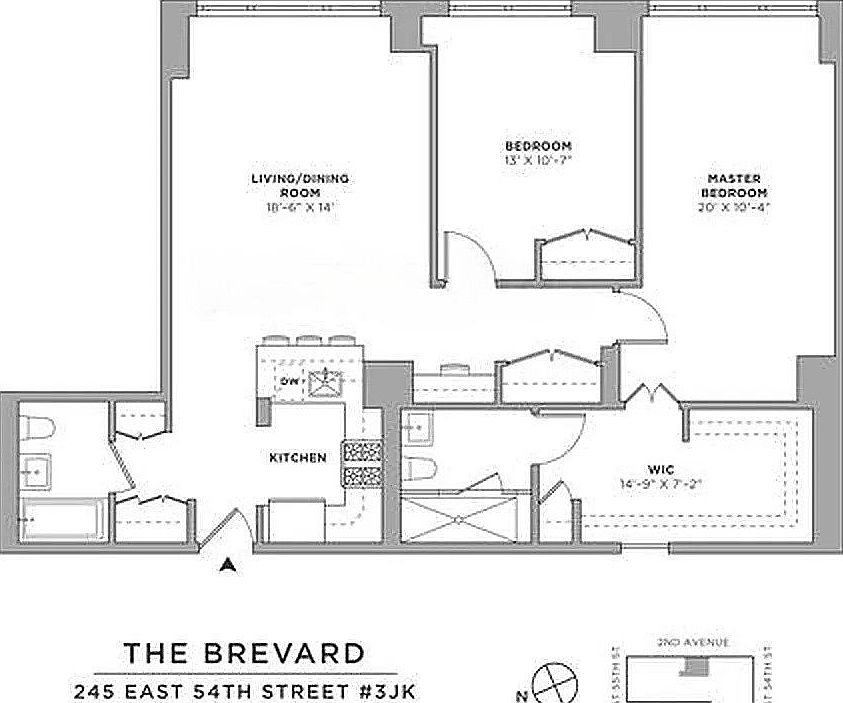 2nd image of 245 E 54th St #3JK