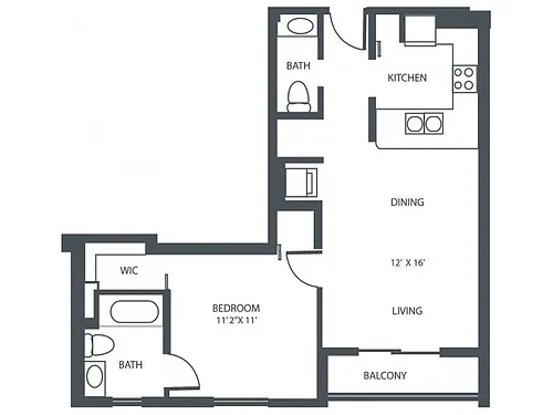 Floor plan Model H