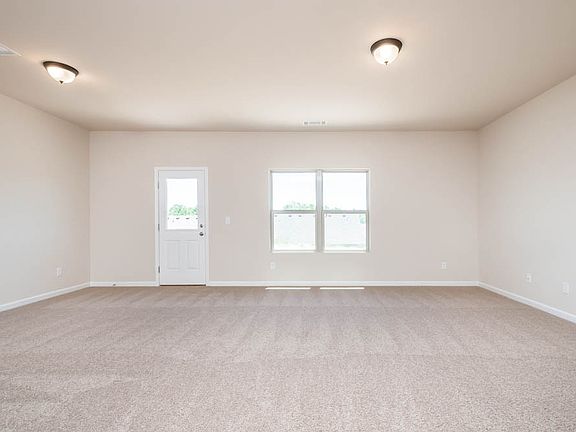 Large Living Room with Backyard Access