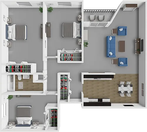 Floor plan Clemens